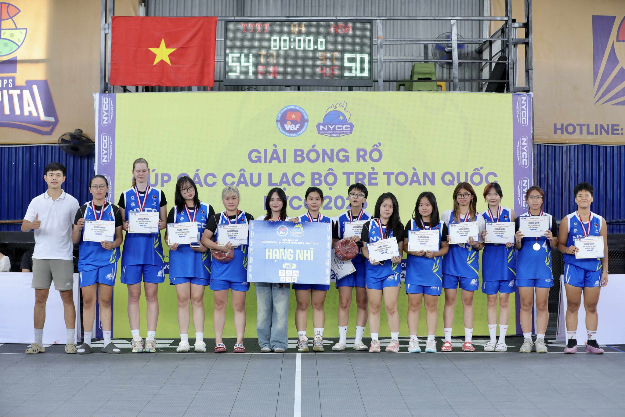 U18 HNBA – Á QUÂN CÚP CÁC CLB TRẺ KHU VỰC MIỀN BẮC 2025
