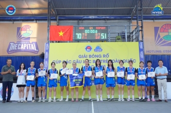 U18 NỮ HNBA – HUY CHƯƠNG BẠC ĐẦY CỐNG HIẾN TẠI NYCC 2025 TOÀN QUỐC